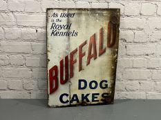 Buffalo Dog Cakes “As Used In The Royal Kennels” Enamel Sign