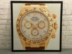 ROLEX, “Daytona”, high resolution colour photograph.