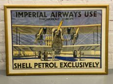 SHELL / IMPERIAL AIRWAYS, “Imperial Airways Use Shell Petrol Exclusively, Throughout Europe