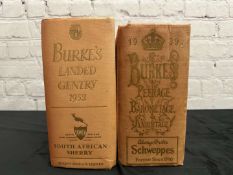 Two Volumes comprising, Burke's Landed Gentry 1952 & &nbsp;Burke's Peerage Baronetage and...