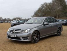 2013 MERCEDES-BENZ C350 AMG SPORT + CDI BLUE