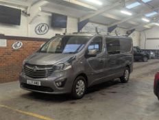 2017 VAUXHALL VIVARO 2900 SPORTIVE CDTI CREW VAN