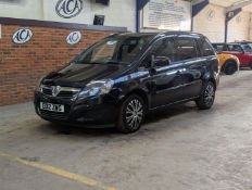 2012 VAUXHALL ZAFIRA EXCLUSIV