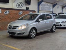 2009 VAUXHALL CORSA DESIGN AUTO