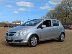 2009 VAUXHALL CORSA CLUB A/C