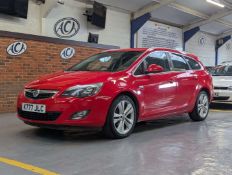 2011 VAUXHALL ASTRA SRI TURBO