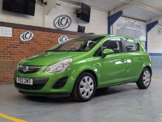 2012 VAUXHALL CORSA EXC AC CDTI EFLEX S