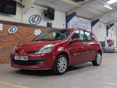 2009 RENAULT CLIO DYNAMIQUE 16V