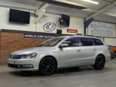 2013 VOLKSWAGEN PASSAT HIGHLINE TDI BLUE