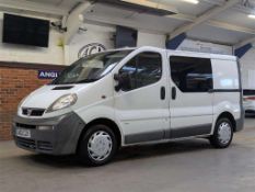 2002 VAUXHALL VIVARO 2700 DTI SWB