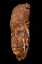 EGYPTIAN WOODEN MUMMY MASK