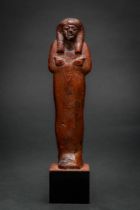 SUPERB EGYPTIAN WOODEN USHABTI