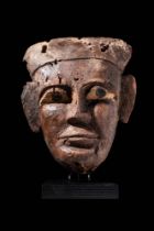 EGYPTIAN WOODEN MASK