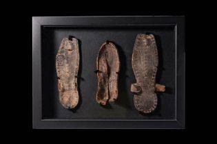COLLECTION OF EGYPTIAN LEATHER SANDALS