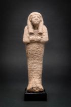 SUPERB EGYPTIAN CERAMIC USHABTI OF THE INFANTRYMAN KHAIY