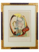 LTD SURREAL LITHOGRAPH AFTER SALVADOR DALI SIGNED