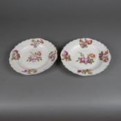 Pair of Vienna Porcelain dishes