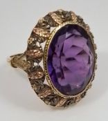 Damenring Amethyst