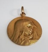 Französischer F.Rasumny Anhänger/Medaille