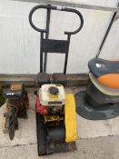 A PETROL ENGINE WACKER PLATE WITH HONDA ENGINE NO VAT