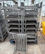 60 PLASTIC PLANT TRAYS + VAT