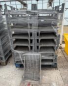 60 PLASTIC PLANT TRAYS + VAT