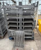 60 PLASTIC PLANT TRAYS + VAT