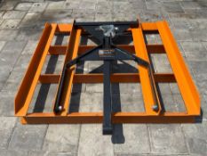 UNUSED 2025 WOLVERINE LAND LEVELER ATTACHMENT FOR TRACTOR MODEL GD1-22-47W, APPROX 47in W
