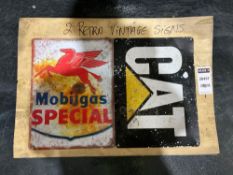 RETRO VINTAGE SIGN , APPROX 28in x 20in