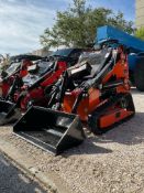 UNUSED 2025SDLOOL SKID STEER LOADER MODEL 36C, GAS POWERED, ELECTRIC START, RUBBER TRACKS, BUCKET