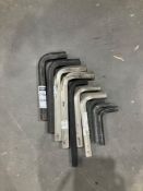 ASSORTED ALLEN WRENCHES, APPROX 10