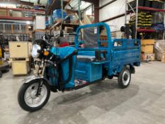UNUSED 2025 HIGH-END ELECTRIC TRICYCLE MODEL IRET13, LED HEADLIGHTS, 3SPEED ADJUSTABLE, RUNS & DR...