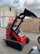 UNUSED 2025 SDLOOL SKID STEER LOADER MODEL 380, GAS POWERED, ELECTRIC START, RUBBER TRACKS