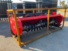 ( 1 ) UNUSED 2025 GIYI STANDARD FLOW FORESTRY MULCHER ATTACHMENTFOR UNIVERSAL SKID STEER, APPROX