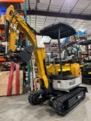 UNUSED 2025 SDLANCH MINI EXCAVATOR MODEL SDLE20; DIESEL POWERED: YANMAR ENGINE,RUBBER TRACKS,