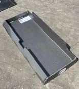 UNUSED 2025 MOUNTING PLATE FOR MINI SKID STEER, APPROX 24in W