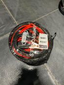 4 SETS OF UNUSED HEAVY DUTY BOOSTER CABLES 200AMP, 13FT EACH