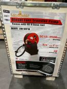 UNUSED LANDHONOR DIESEL FUEL TRANSFER PUMP W/49FT HOSE REEL MODEL LHR-DFP10 **FREE LOADING ASSISTA