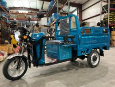 UNUSED 2025 HIGH-END ELECTRIC TRICYCLE MODEL IRET13, LED HEADLIGHTS, 3SPEED ADJUSTABLE, RUNS & DR...