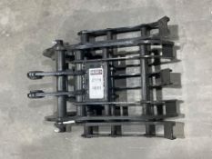 ( 1 ) UNUSED 2025 GRABBER ATTACHMENT FOR EXCAVATOR, FITS 1-2TON EXCAVATOR