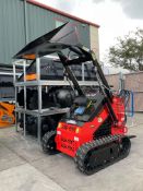 UNUSED 2025 SDLOOL SKID STEER LOADER MODEL 380, GAS POWERED, ELECTRIC START, RUBBER TRACKS