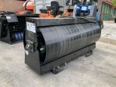 ( 1 ) UNUSED 2025GIYI VIBRATORY ROLLER MODEL VR72 FOR SKID STEER, APPROX 72in WORKING WIDTH
