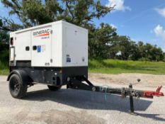 2021 GENERACGENERATOR MODEL MDG25IF4, DIESEL,ISUZU ENGINE, TRAILER MOUNTED, APPROX 1/3 PHASE,