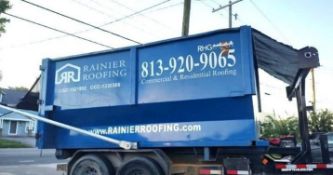 16 YARD ROLL OFF CONTAINER, GOOD CONDITION