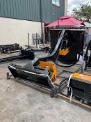 ( 1 ) UNUSED 2025 GIYI ARTICULATING BRUSH CUTTER ATTACHMENT MODEL GY-ECA63 FOR UNIVERSAL SKID STE...