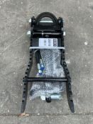 ( 1 ) UNUSED 2025 HYDRAULIC THUMB ATTACHMENT FOR EXCAVATOR, FITS 1-2TON EXCAVATOR