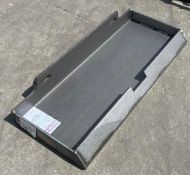 UNUSED 2025 MOUNTING PLATE FOR MINI SKID STEER, APPROX 24in W