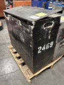 ( 1 ) FORKLIFT BATTERY; APPROXIMATE DIMENSIONS 31 IN L X 13 IN W X 26 H