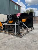( 1 ) UNUSED 2025 GIYI ARTICULATING BRUSH CUTTER ATTACHMENT MODEL GY-ECA63 FOR UNIVERSAL SKID STE...
