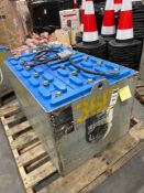 ( 1 ) ENERSYS IRONCLAD WORK HOG FORKLIFT BATTERY; APPROXIMATELY 2325 LBS, APPROXIMATE DIMENSIONS 39
